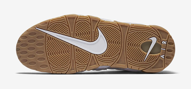 White Gum Nike Air More Uptempo Release