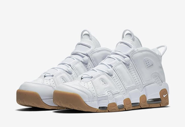 White Gum Nike Air More Uptempo Release