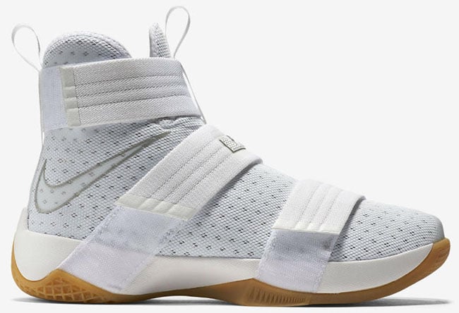 White Gum Nike LeBron Soldier 10