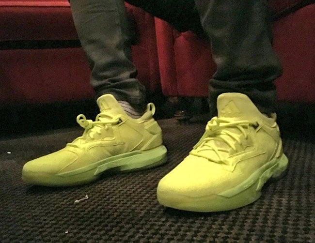 adidas D Lillard 2 Tennis Ball Volt