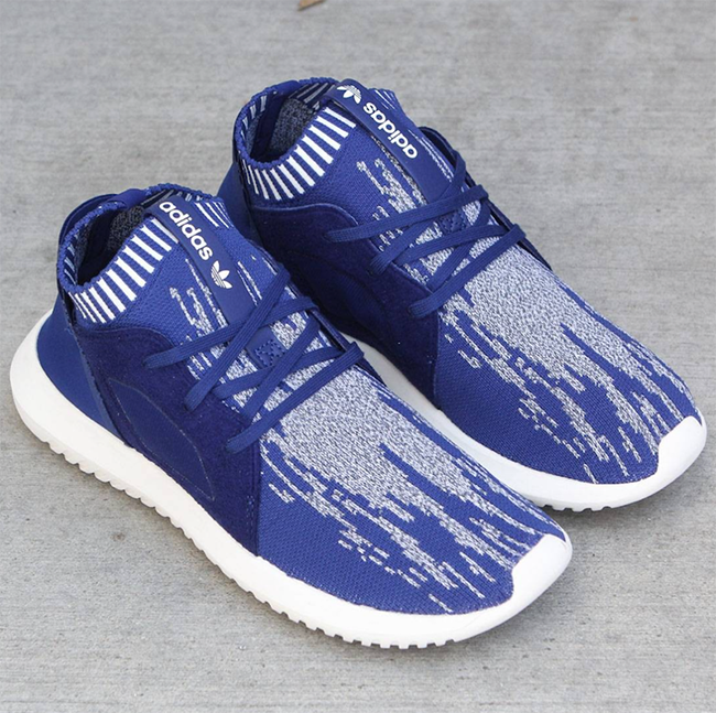 adidas Tubular Defiant Primeknit Blue Womens