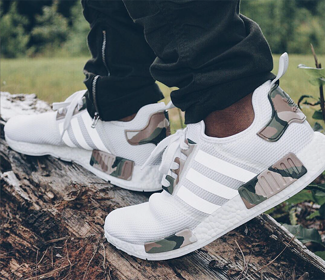 adidas NMD White Camo Custom