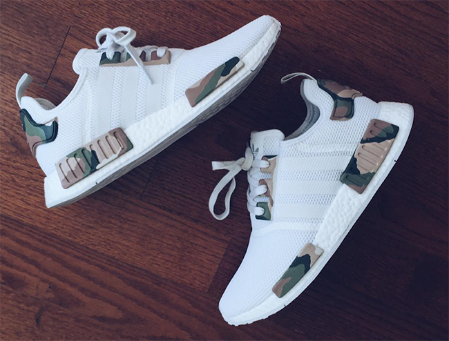 adidas nmd white with camo