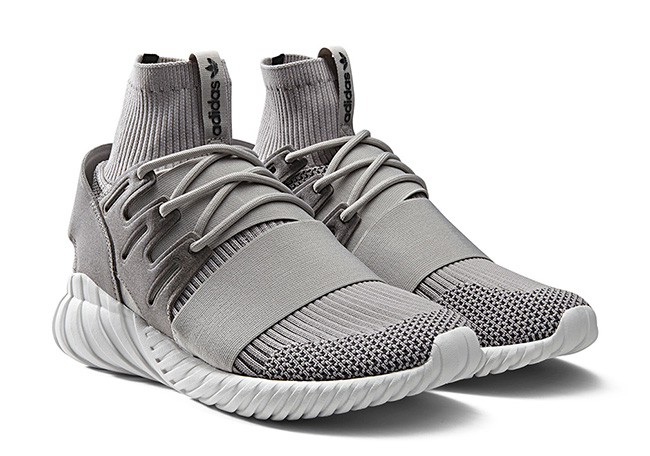 adidas Tubular Doom Primeknit Navy Grey Release