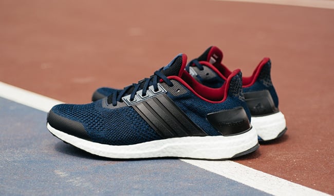 The adidas Ultra Boost ST Released in Navy and Maroon