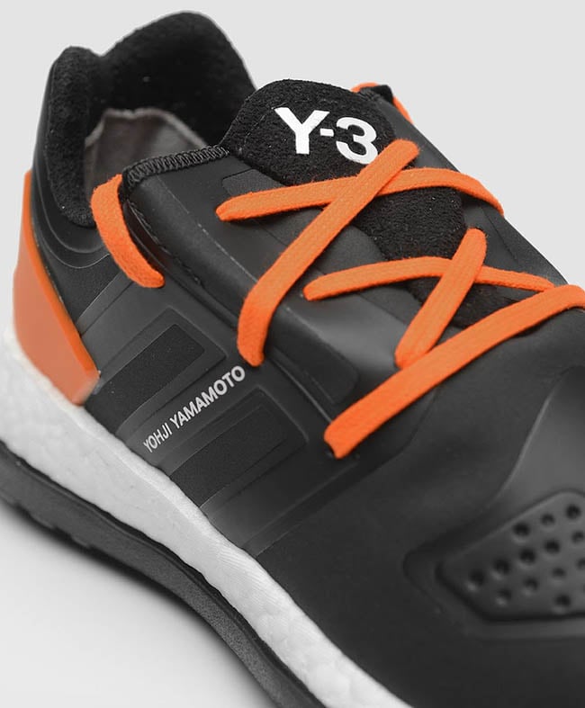 Adidas Y 3 Pure Boost Zg Black Orange Sneakerfiles
