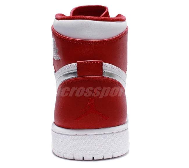 Air Jordan 1 High Olympic Gym Red Silver White