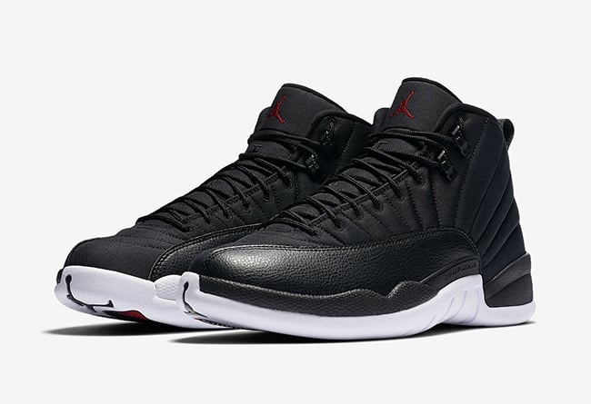 Air Jordan 12 Black Nylon Release Date 