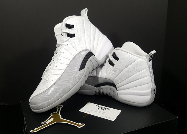 Air Jordan 12 Barons White Grey Black 2016 | SneakerFiles