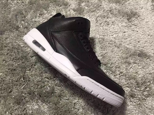jordan 3 black white