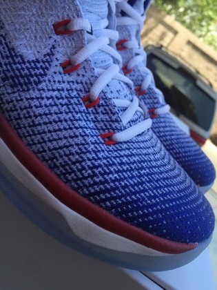 White And Gold 6 Ring Jordan Air Max 95 Wolf Grey On Feet