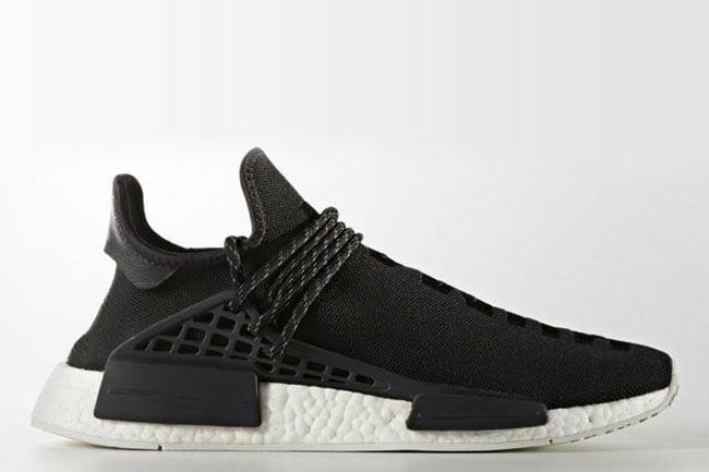 nmd human race black white