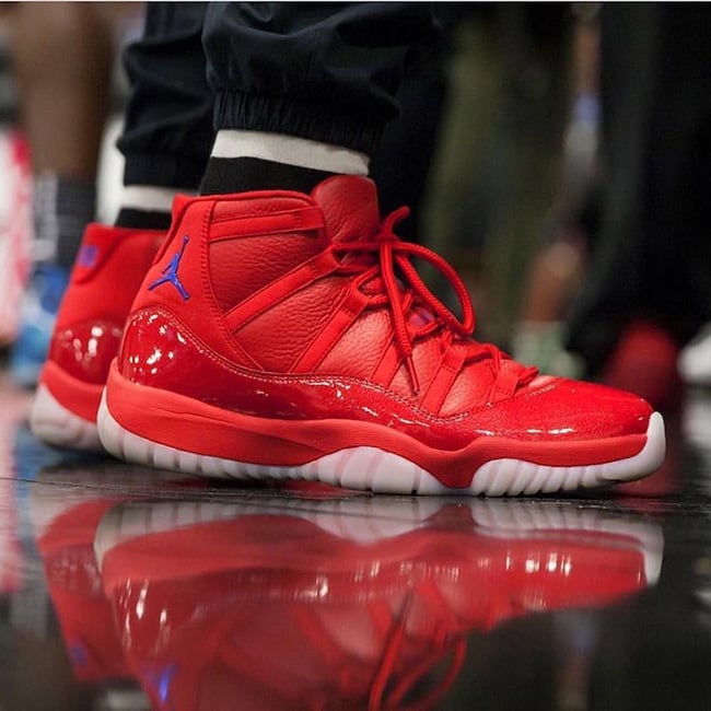 Chris Paul Air Jordan 11 Clippers Red PE