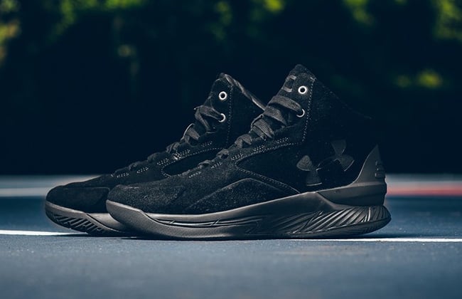 Curry Lux Black Suede