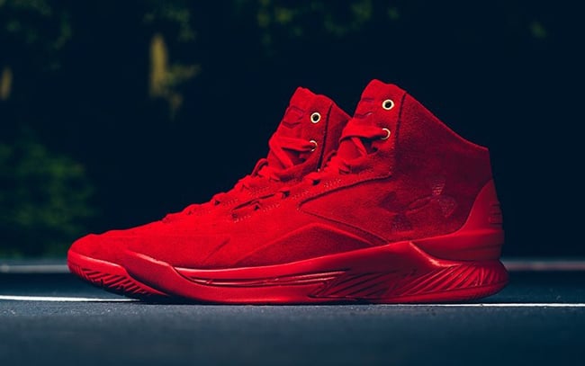 Curry Lux Red Suede