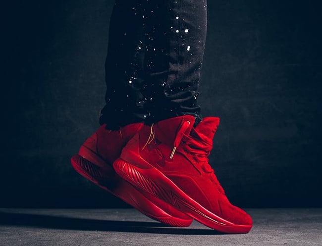 Curry Lux Red Suede