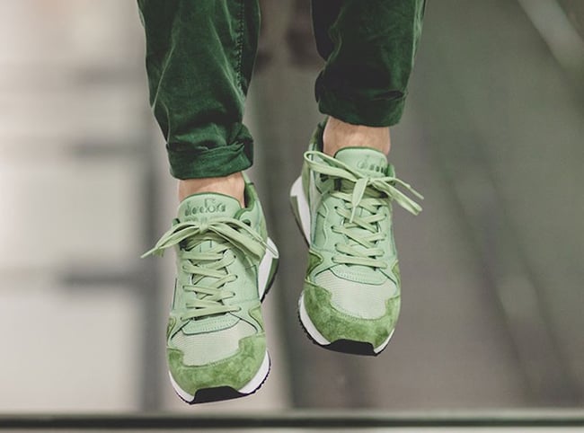 Diadora V7000 Italia Tea Olive Green