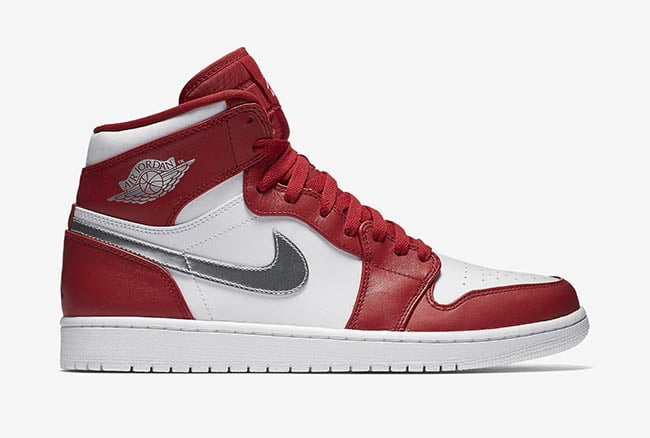 Air Jordan 1 High Olympic Gym Red Silver White | SneakerFiles