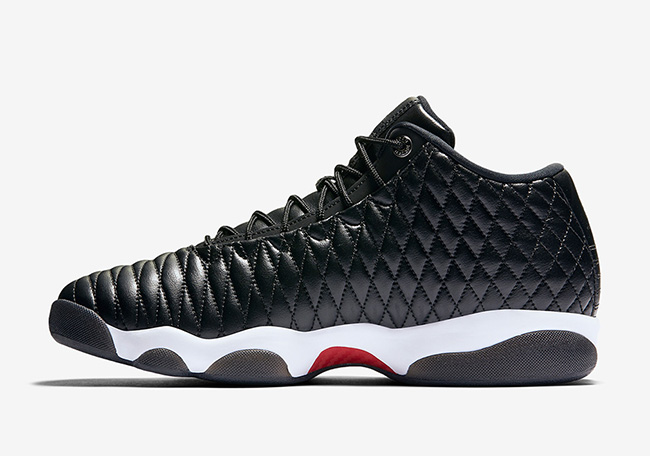 Jordan Horizon Low Quilted Black