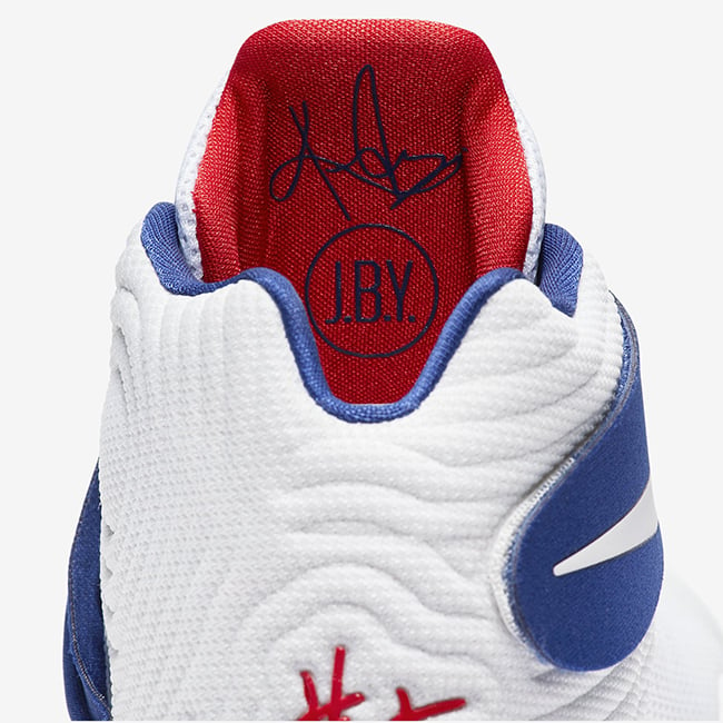 Kyrie 2 USA White Red Blue