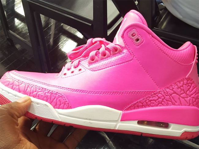 Mandy White Pink Air Jordan 3