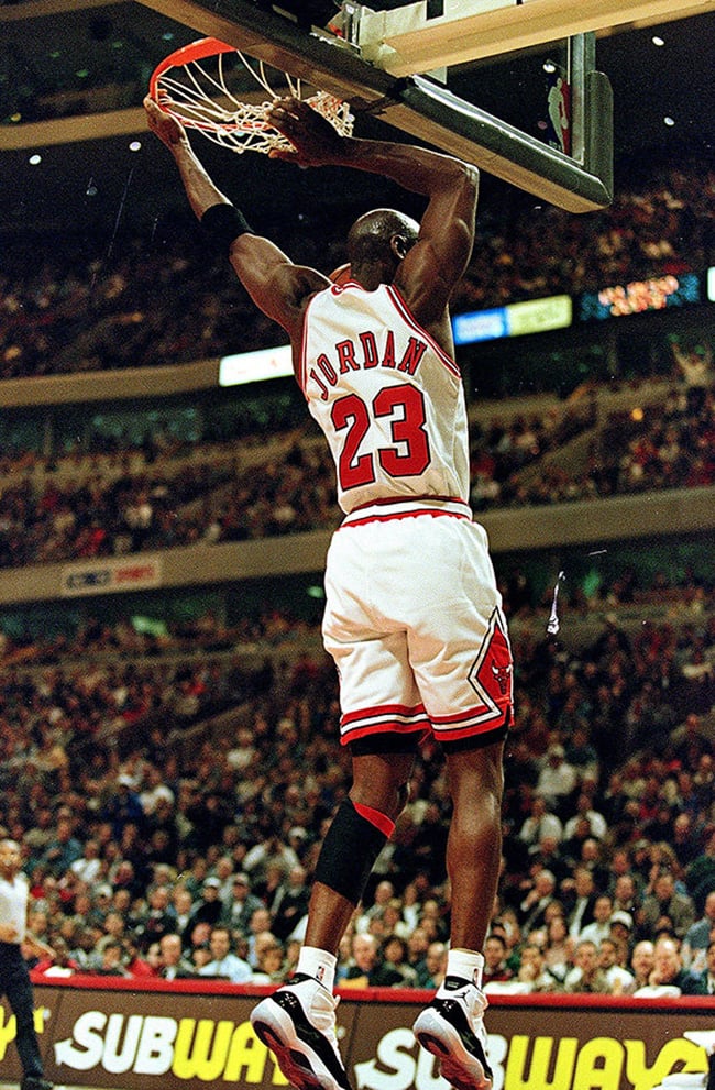 Michael Jordan Air Jordan 11 Concord 72-10 Season Auction