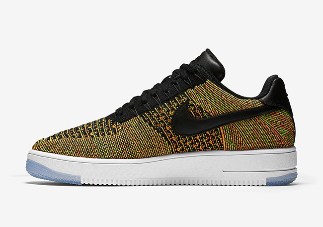 Multicolor Nike Air Force 1 Flyknit Low