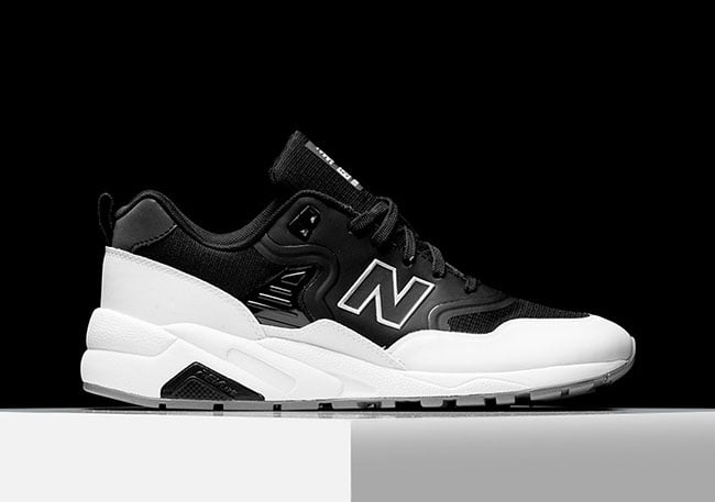 New Balance 580 Re-Engineered Tuxedo Black White