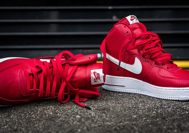 Nike Air Force 1 High Perf Gym Red