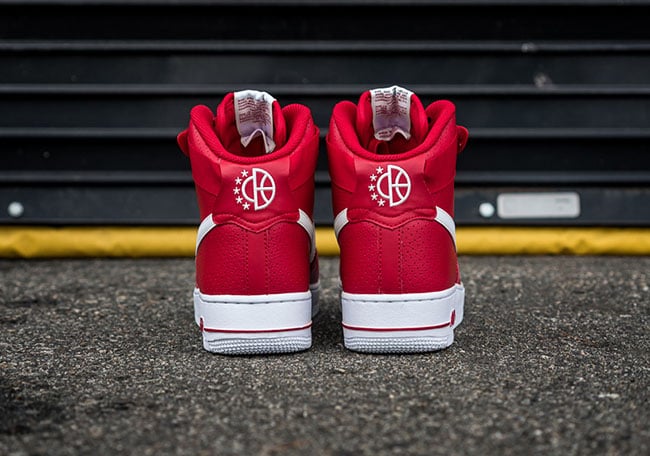 nike air force 1 high perf gym red