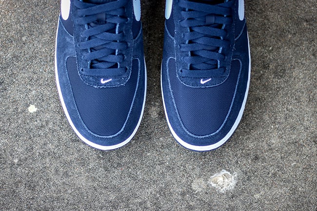 Nike Air Force 1 Low Suede Mesh Obsidian Blue White