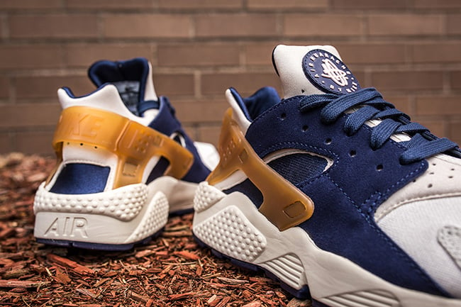 Nike Air Huarache Premium Navy Brown Sail