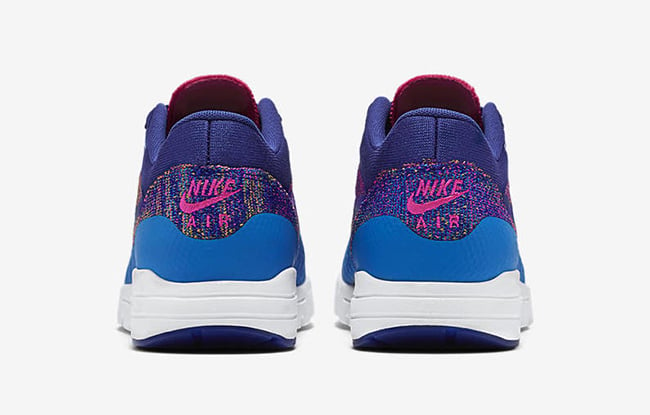 Nike Air Max 1 Ultra Flyknit Multicolor Blue Pink