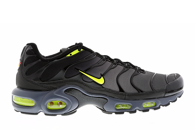 Nike Air Max Plus Tuned 1 Dark Grey Volt Black