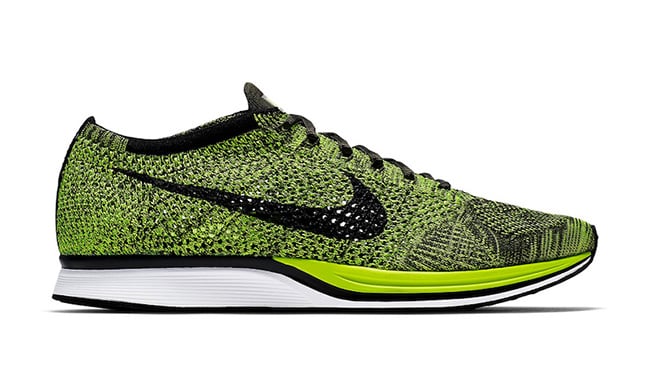 Nike Flyknit Racer Volt Black White | SneakerFiles