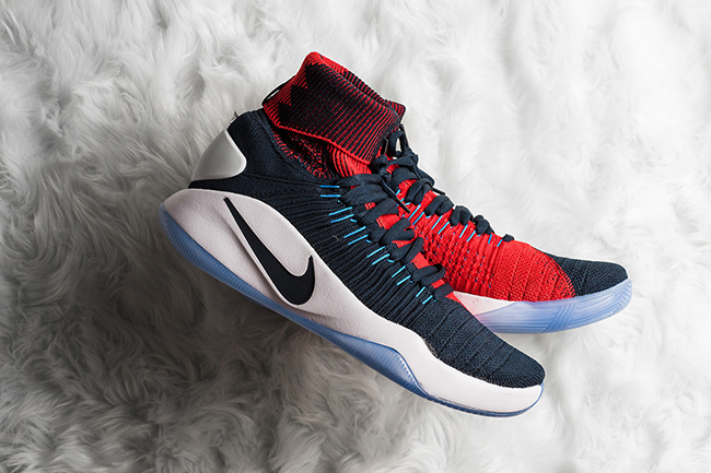 Nike Hyperdunk 2016 Flyknit USA Away