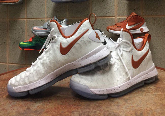 Nike KD 9 Texas Longhorns Home