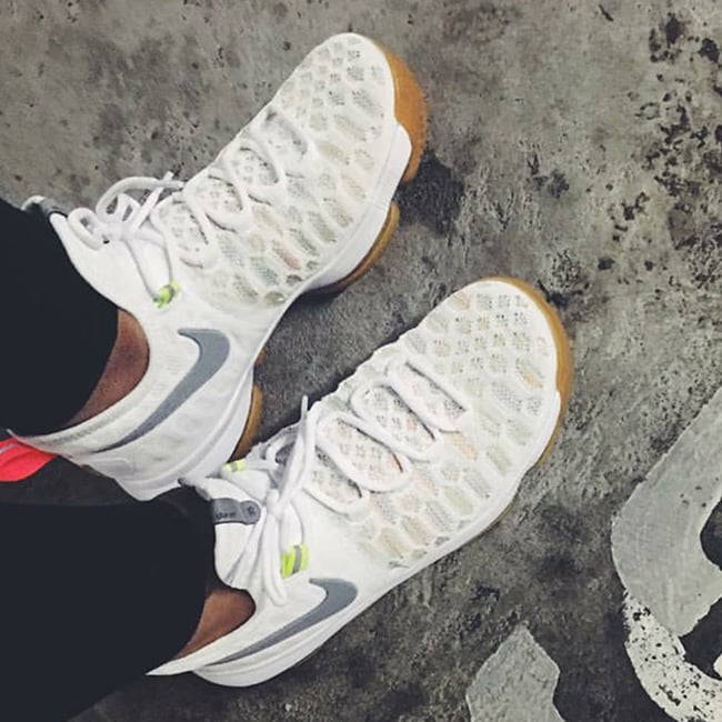 Nike KD 9 White Multicolor Gum