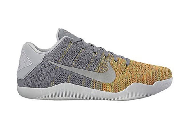 kobe 11 orange and grey