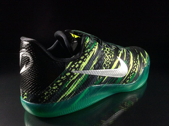 Nike Kobe 11 GS Green Snake