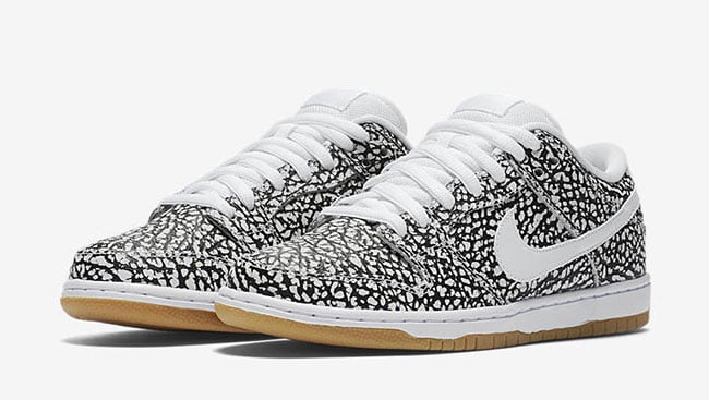 Nike SB Dunk Low Road Elephant Print Gum