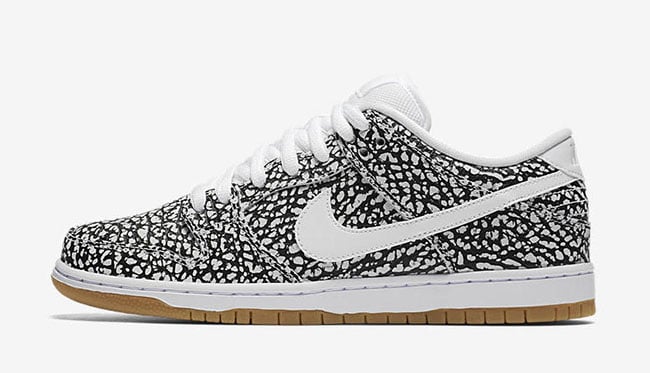 Nike SB Dunk Low Road Elephant Print Gum