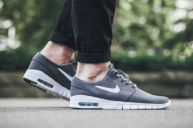 Nike SB Stefan Janoski Max Perf Suede Dark Grey