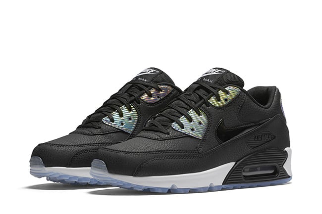 nike air max iridescent black