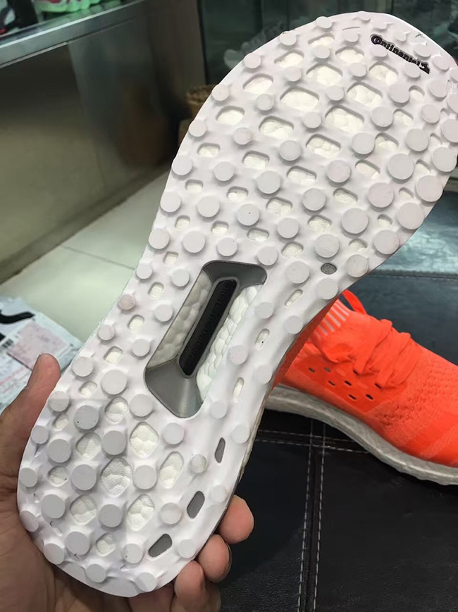 Orange adidas Ultra Boost Uncaged