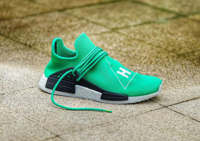 adidas nmd r1 pharrell hu green