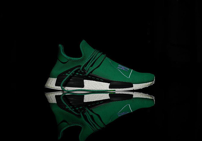 Pharrell adidas NMD HU Green