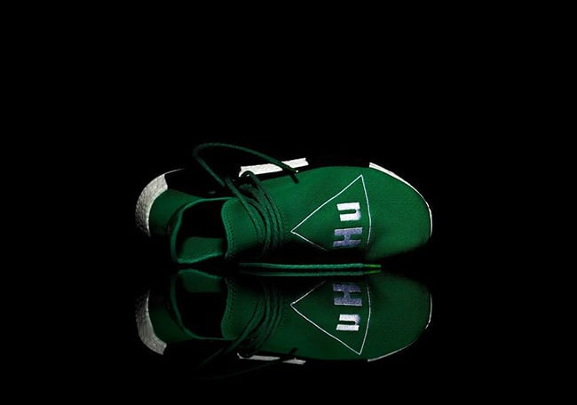 Pharrell adidas NMD HU Green