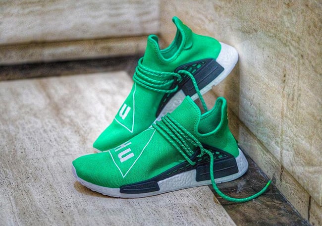 UA Adidas PW Human Race NMD Pharrell Green