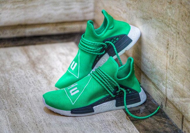 Here is the Real Pharrell x adidas NMD HU ‘Green’ That’s Releasing